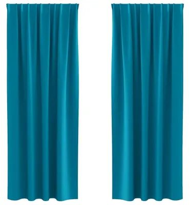 Obrázek produktu pro Zatemňovací závěsy, 2 kusy, polyester, 245 x 140 cm