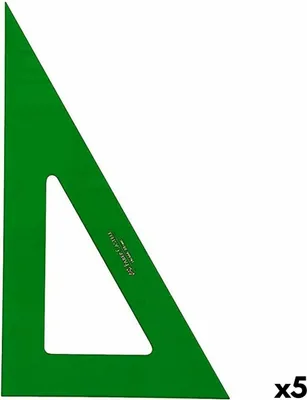 Zdjęcie produktu dla Kwadrat murarski Faber-Castell zielony 25 cm (5 sztuk)