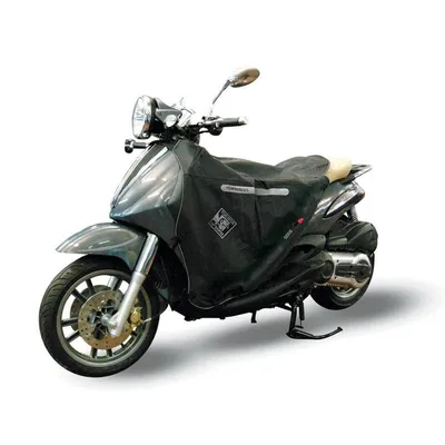 Produktbild von TUCANO URBANO R152C Thermoscud Beinschutz schwarz mit schwerem Nylon-Außenmaterial