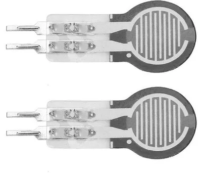 Image de Capteurs de force flexibles, 2 pièces, 20 g/2 kg - Type résistance - Détection de pression statique/dynamique - Matériau durable - Capteurs de force