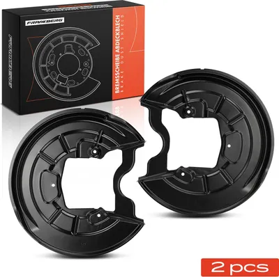 Obrázek produktu pro Frankberg 2x kotevní deska brzdového kotouče zadní nápravy oboustranně pro VW Golf 5 1K1 Audi A3 8P1 Seat Altea XL