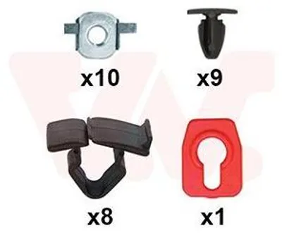 Produktbild von VAN WEZEL Montagesatz Motorhaube 0982797 Vorne für FIAT Ducato Kastenwagen (250, 290)