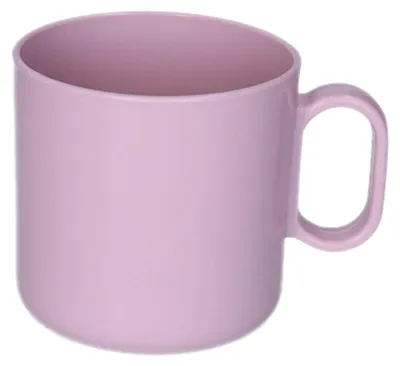 Produktbild von Plasticforte unzerbrechlich Trinkbecher - Kunststoff - 320 ml - rosa - Kinder - Camping