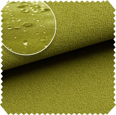 Produktbild von novely® TRITON - Microfaser Velours in Wildleder-Optik - Wasserabweisender Möbelstoff - Pflegeleichte Meterware 1lfm - Farbe: 12 Kiwi Grün