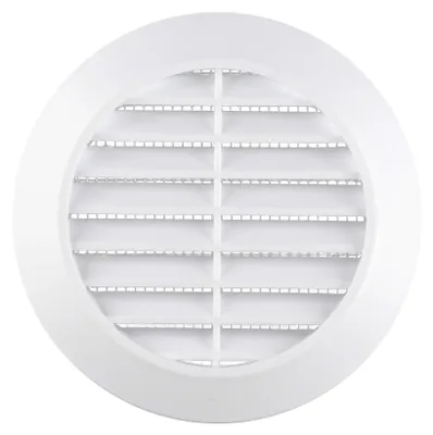 Productafbeelding van Ventilatierooster - Rond - Ø 90/115 mm - Wit