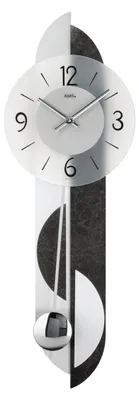 Immagine prodotto di Orologio da parete moderno 69 x 23 x 7 cm - AMS Modello: 7299
