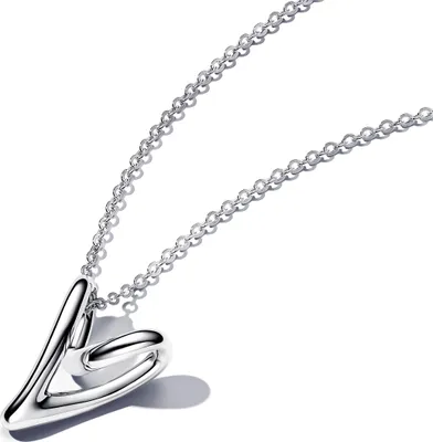 Produktbild von Pandora ESSENCE Kette Herz Anhänger 393272C00-70 Silber