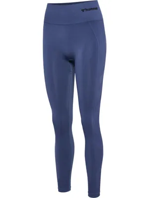 Produktbild von HUMMEL hmlTIF SEAMLESS HIGH WAIST TIGHTS, BLUE INDIGO, M