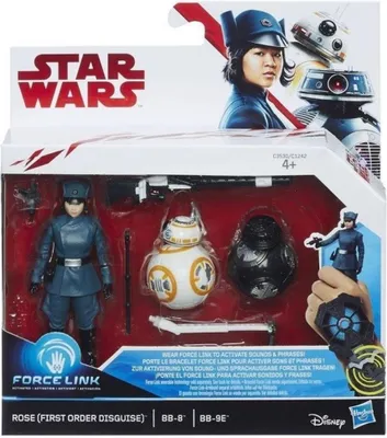 Produktbild von Star Wars Force Link Rose (Erste Ordnung Verkleidung) BB-8 BB-9E