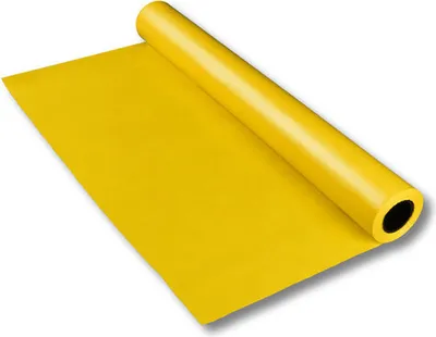 Produktbild von 1x LDPE-Folie Dekofolie Tischdecke gelb opak 2300mm x 50m 100my