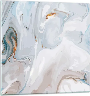 Produktbild von Bilder auf glas - Abstraktion modern - 50x50cm - Glasbilder - Wandbilder - Kunstdruck - zum Aufhängen bereit - Wanddekoration aus Glas - Glas Bilder - Wandbild auf Glas - Einteilig - GAC50x50-4052