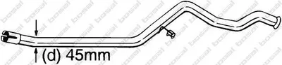 Produktbild von Bosal Reparaturrohr, Katalysator 889-503