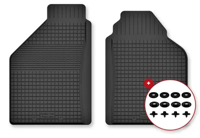 Immagine prodotto di Tappetini anteriori gomma vasca per Saab 9-3 I 1998-2003 cabrio con clip