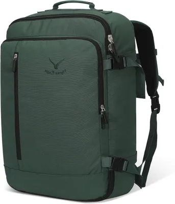 Produktbild von Reiserucksack – Handgepäck – Für Flugreisen geeignet – Flugzeugtauglich – 40 Liter – Schwarz