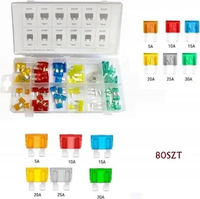 Image de Kfz-Sicherungen Mini Set 5A-30A 80 Stk
