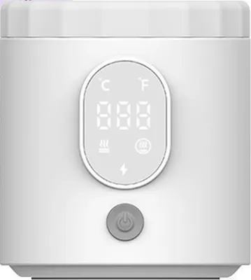 Produktbild von Reise-Milchwärmer, Babyflaschenwärme mit Schnellheizung, Doppel-Temperaturkontrolle und Type-C Ladeport,9000mAh Batterie
