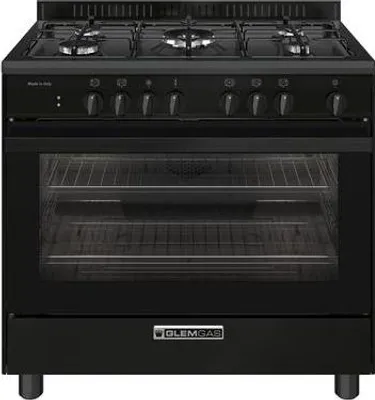 Image de Glem Gas SA965MBK four et cuisinière A Electrique Gaz Noir