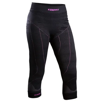 Produktbild von BV Sport Keepfit 3/4 AntiCellulite Tight schwarz/pink | 339007, Größe:S