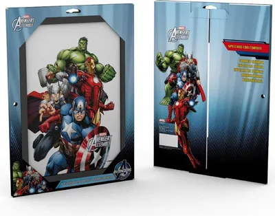 Produktbild von Marvel Avengers Assemble - 20x30 cm bedruckter Spiegel im Kunststoff Rahmen