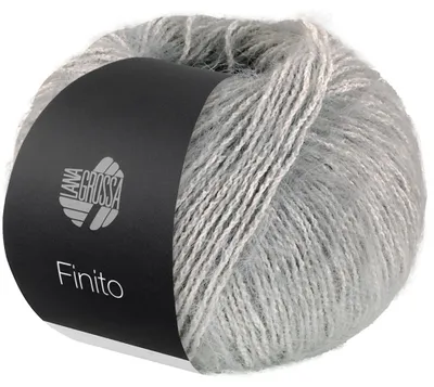 Produktbild von Lana Grossa - Finito 0015 hellgrau creme