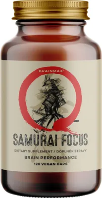 Immagine prodotto di BrainMax Samurai Focus, 120 capsule vegetali