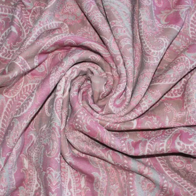 Wohndecke Jacquard aus Baumwolle und Merinowolle 140x200 cm