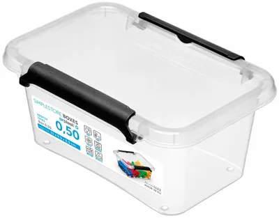Produktbild von ORPLAST Aufbewahrungsbox mit Deckel Organizer 0,5 L