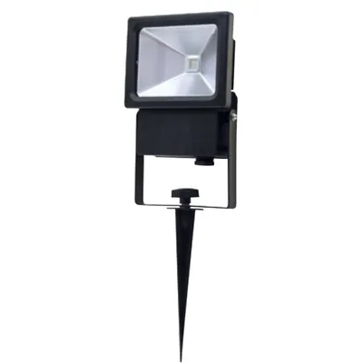 Produktbild von Ritos LED's Garden LED RGB Strahler Farbwechsel mit Erdspieß 10W schwarz