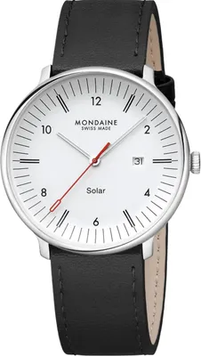 Productafbeelding van Mondaine MLE.41910.LBV horloge, Doppio Solar