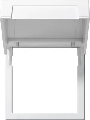 Productafbeelding van GIRA montageframe 265827, klapdeksel systeem 55, mat (265827)