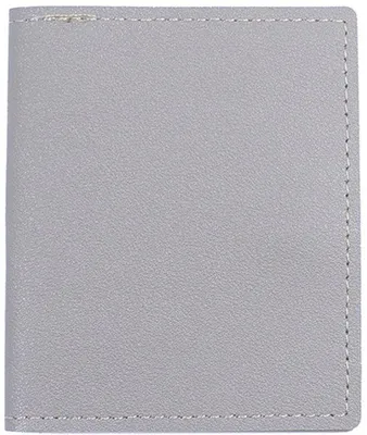 Obrázek produktu pro Kompaktní dámská peněženka s přihrádkou na karty, 10,8 x 9 x 0,5 cm, světle šedá