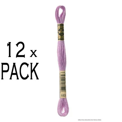 Immagine prodotto di 12 fili DMC Mouline Special, filo da ricamo, 117mc -153, 6 capi, 8 metri