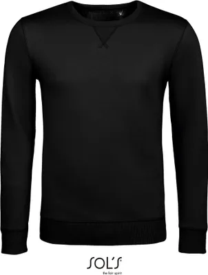 Produktbild von SOLs 02990 | Herren Sully Sweatshirt - Farbe: Black - Größe: L