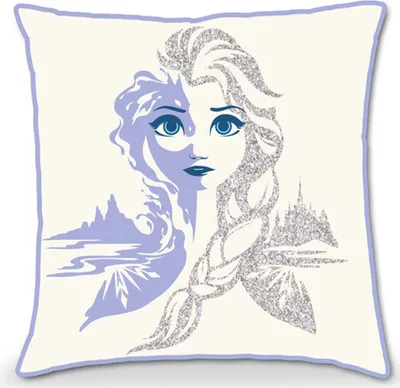 Produktbild von Disney Frozen 2 / Die Eiskönigin 2 - Kissen mit Glitzer