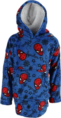 Immagine prodotto di Coperta con cappuccio per bambini Spiderman Morbida coperta con cappuccio per le giornate fredde