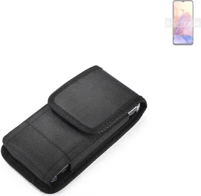 Produktbild von Holster Gürteltasche kompatibel mit Blackview Oscal C80 Holster Gürtel Tasche wasserabweisend Handy Hülle Schutz Hülle Outdoor schwarz K-S-Trade