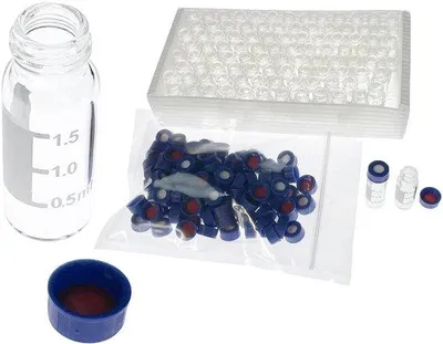 Productafbeelding van 2ml Vials met Schrijfgedeelte en Graduaties - 100 Stuks