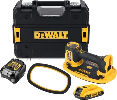 Image de Ventouse Grabo XR 18V + 1 batterie 2AH LI-ION DEWALT DCE590D1T-QW