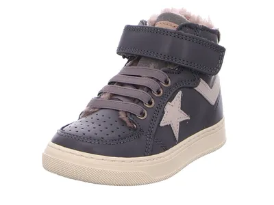Produktbild von Bisgaard Sneaker ian Lammfellfutter Klettverschluss Antracite Gr. 34