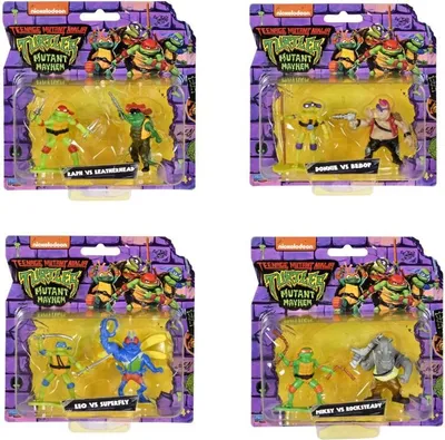 Produktbild von ORBICO Ninja Turtles Minifiguren 2er-Pack 33116