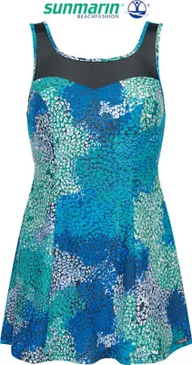 Produktbild von Sunmarin Badekleid blau-grün-türkis 48C