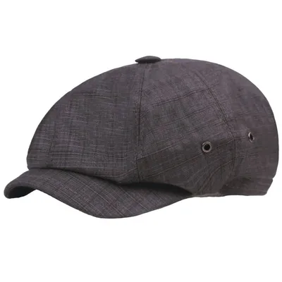 Zdjęcie produktu dla Stylowy męski beret Xavier - Ciemnosiwy 58cm KP25650