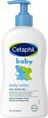 Zdjęcie produktu dla Cetaphil | Balsam do ciała dla niemowląt - Balsam do codziennego stosowania dla niemowląt - 399ml - Pielęgnacja nawilżająca - Skóra wrażliwa - Skóra niemowląt