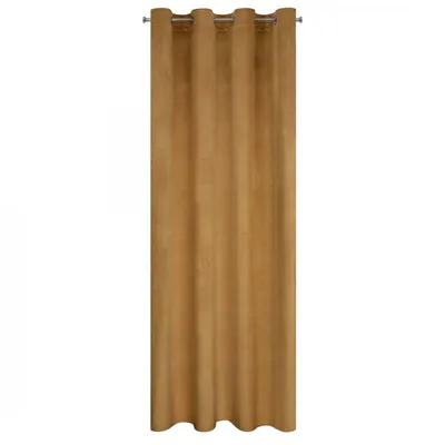 Zdjęcie produktu dla Zasłona z oczkami piaskowa 140x250 cm 200 g/m2 nowoczesna