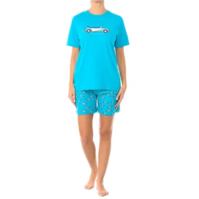 Immagine prodotto di Pigiama estivo da donna in cotone a maniche corte Kisses&Love KL40000