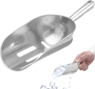 Image de BarUp Eisschaufel geschlitzt, 0,35L, 220x80mm