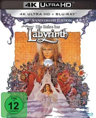 Produktbild von Die Reise ins Labyrinth (30th Anniversary Edition) (4K-UHD)