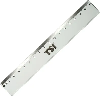 Produktbild von Kunststoff-Lineal 17cm Blisterpackung