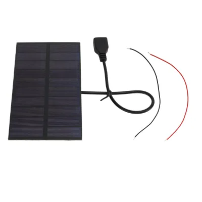 Obrázok produktu pre 1,5 W 5 V monokryštalický kremíkový solárny modul DIY s rozhraním USB, flexibilný mini solárny modul
