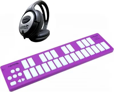 Produktbild von McMillen K-Board MIDI-Controller Orchid mit Kopfhörer